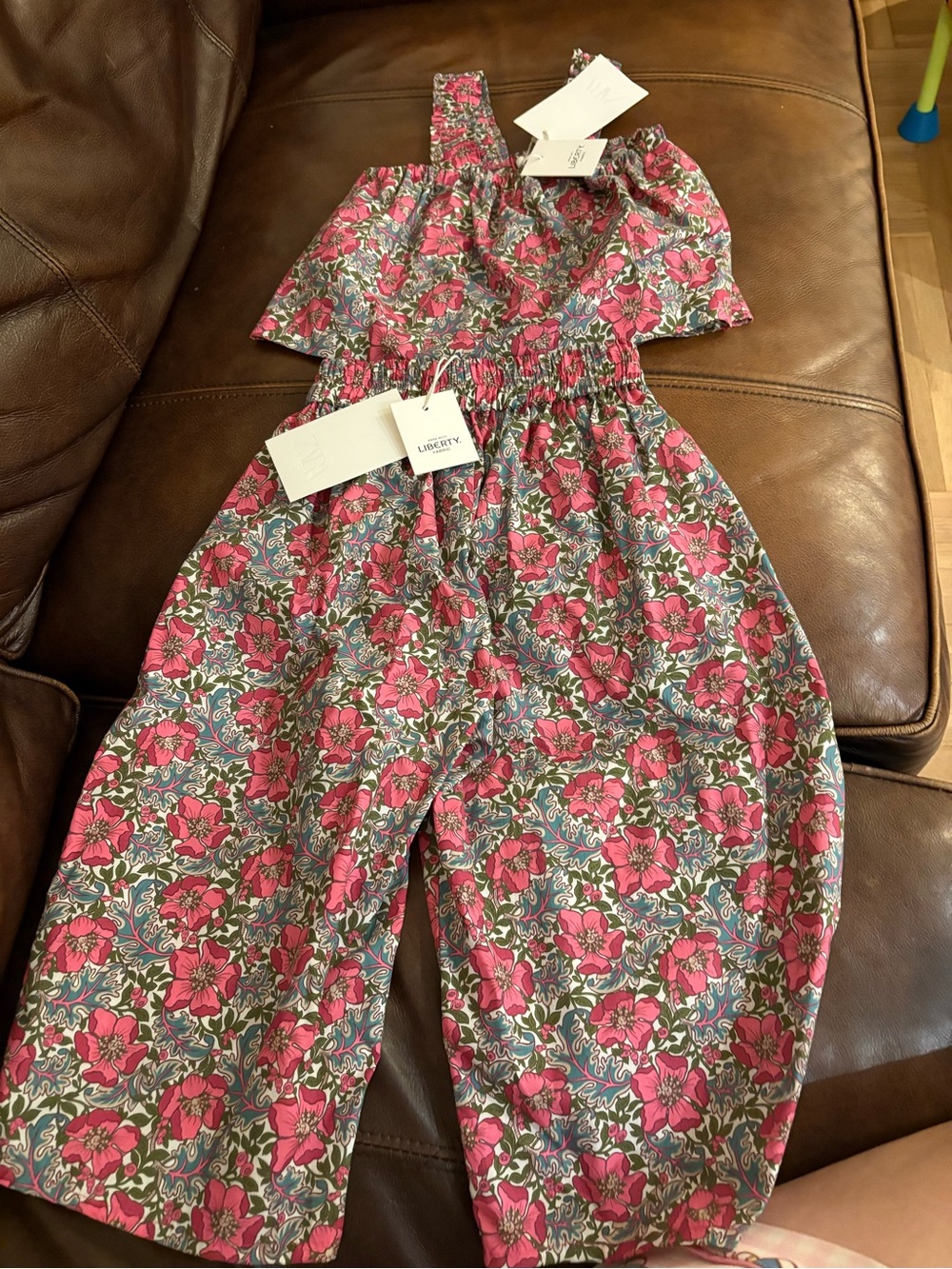 Zara x Liberty of London Pink Floral Matching Set